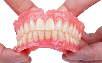 A mold of teeth